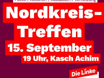 Sharepic zum Nordkreis-Treffen am 15. September 2026 im Kasch Achim
